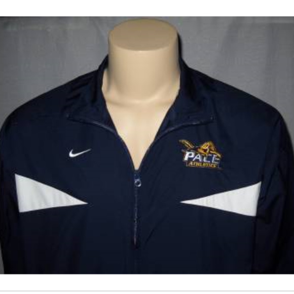 Nike Pace University Storm Fit Jacket Full Zip Pockets Coat Mens - Picture 3 of 6